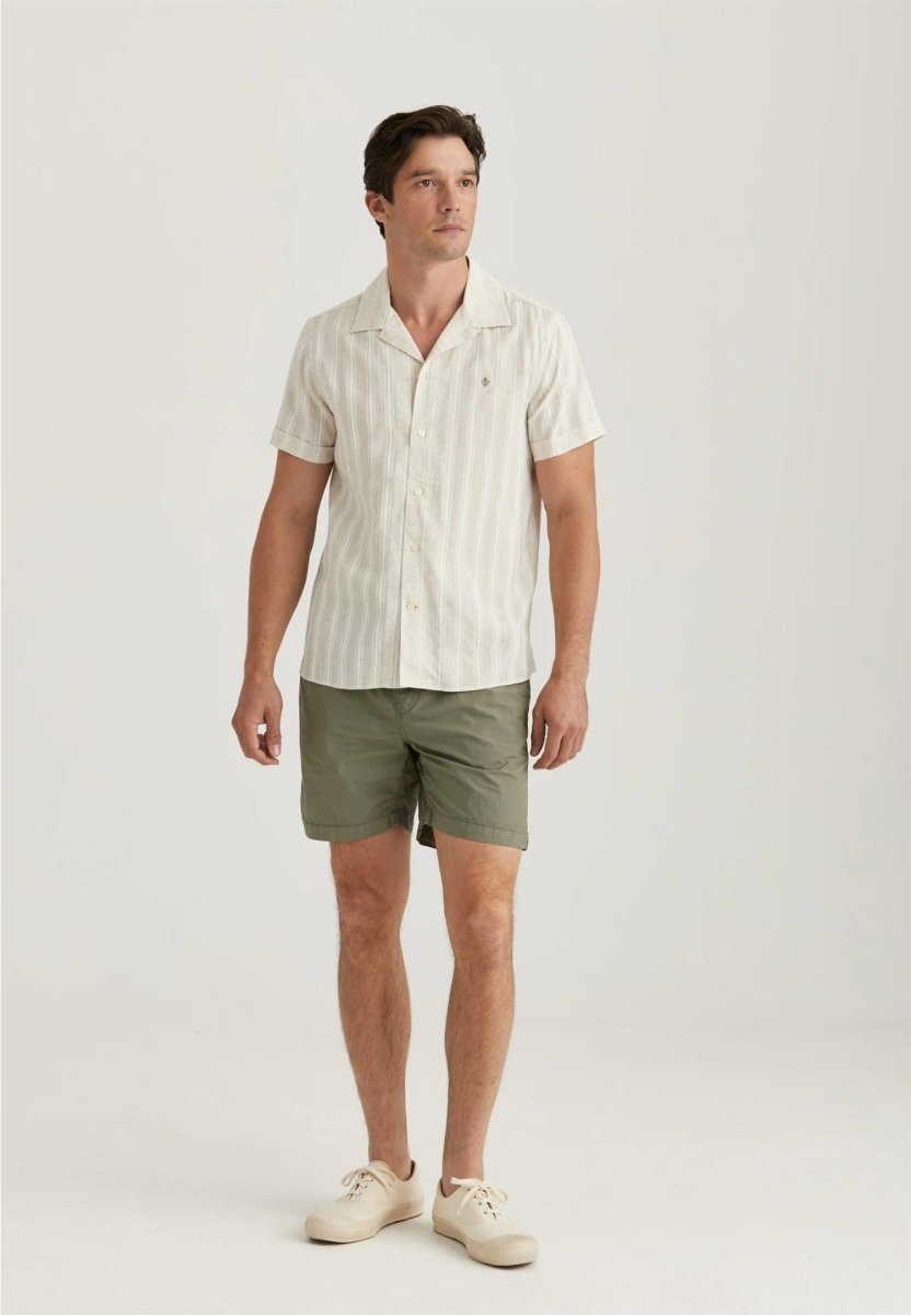 Morris Stockholm Printed short sleeve shirt - Mandy