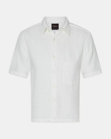 Oscar Jacobson Reg fit city ss crepe - Mandy