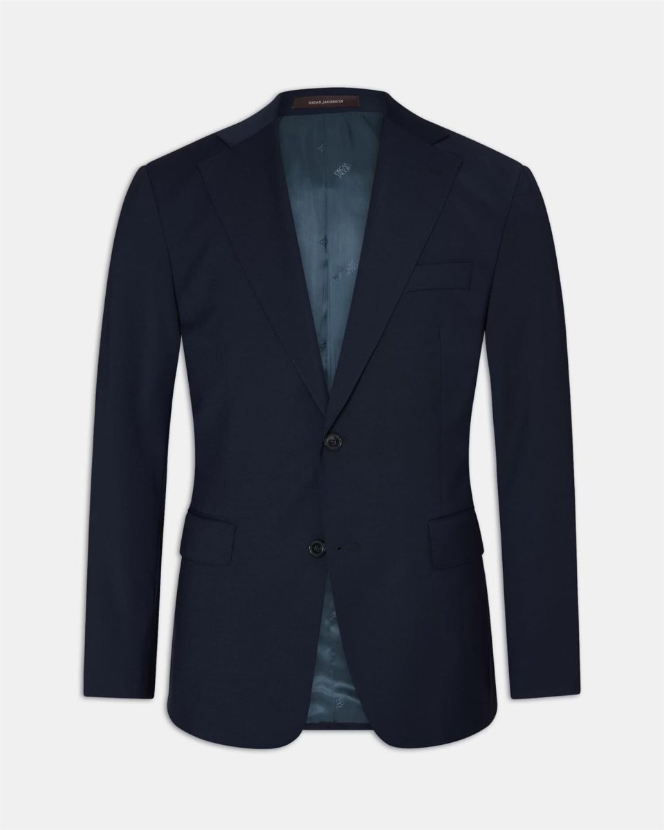 Oscar Jacobson Regular Fit Microstructure Blazer - Fogerty (Ull) - Mandy