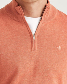 Morris Stockholm Riley Half Zip - Mandy