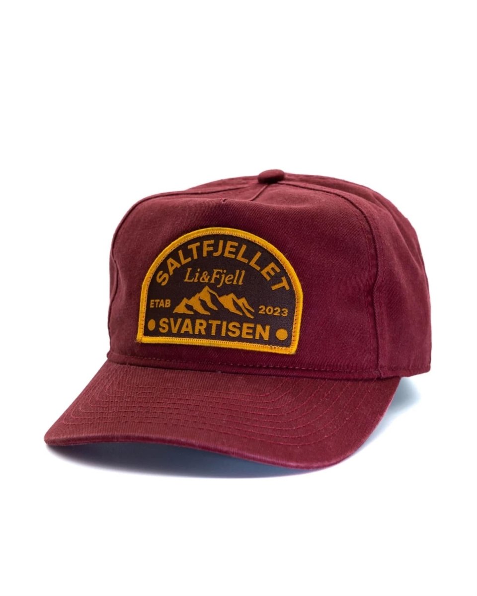 Li&Fjell Saltfjellet - Svartisen Caps – Burgunder - Mandy