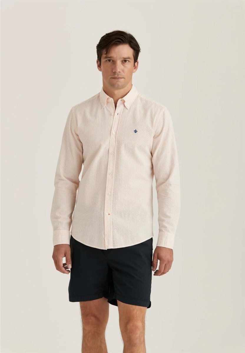 Morris Stockholm Seersucker shirt - Mandy
