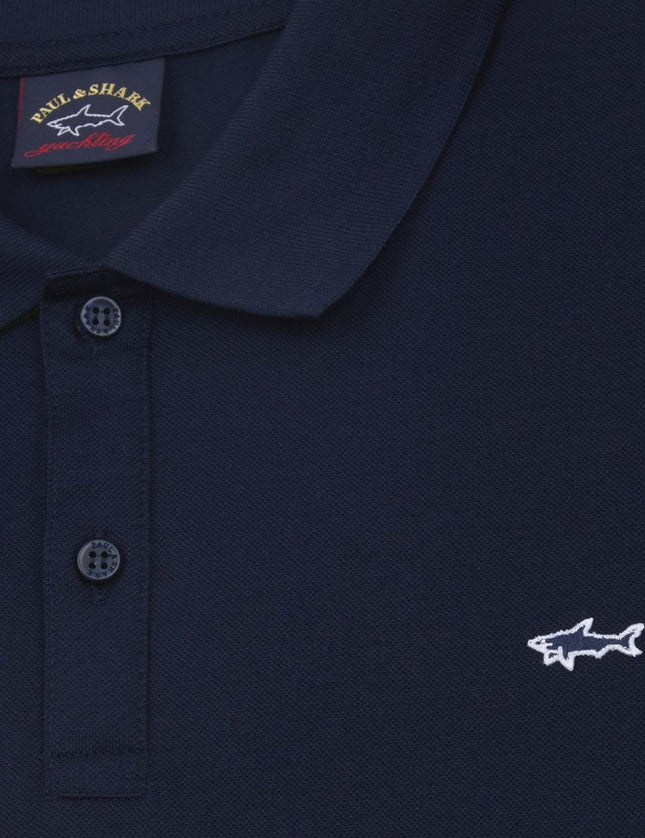 Paul & Shark Shark badge Double Pique - Mandy