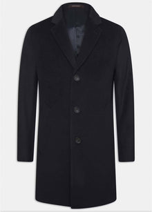 Oscar Jacobson Storvik Regular Fit Frakk Børstet Ull - Mandy