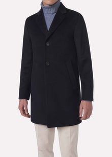 Oscar Jacobson Storvik Regular Fit Frakk Børstet Ull - Mandy