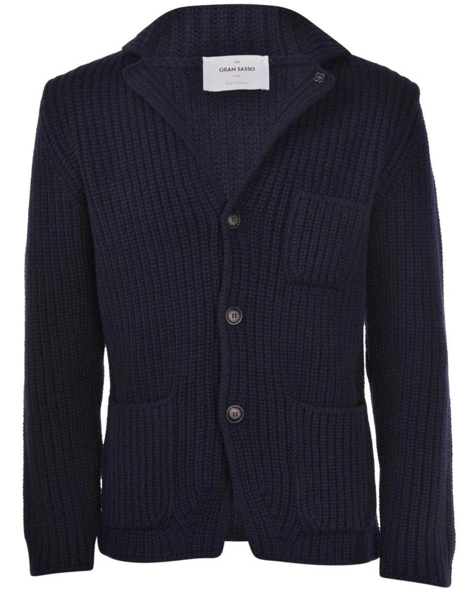 Gran Sasso SUPER GEELONG KNIT JACKET - Mandy