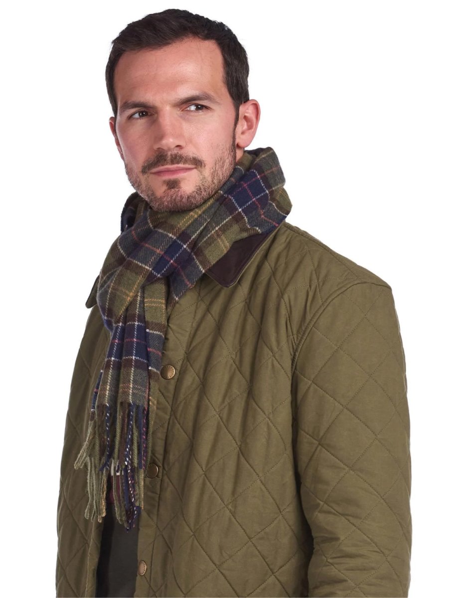 Barbour Tartan lambswool skjerf - Mandy