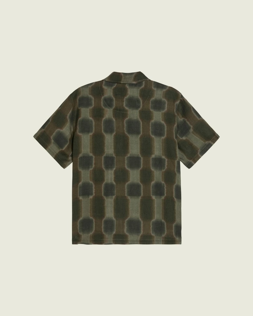 OAS Taupe Totemic Girona Linen Shirt - Mandy