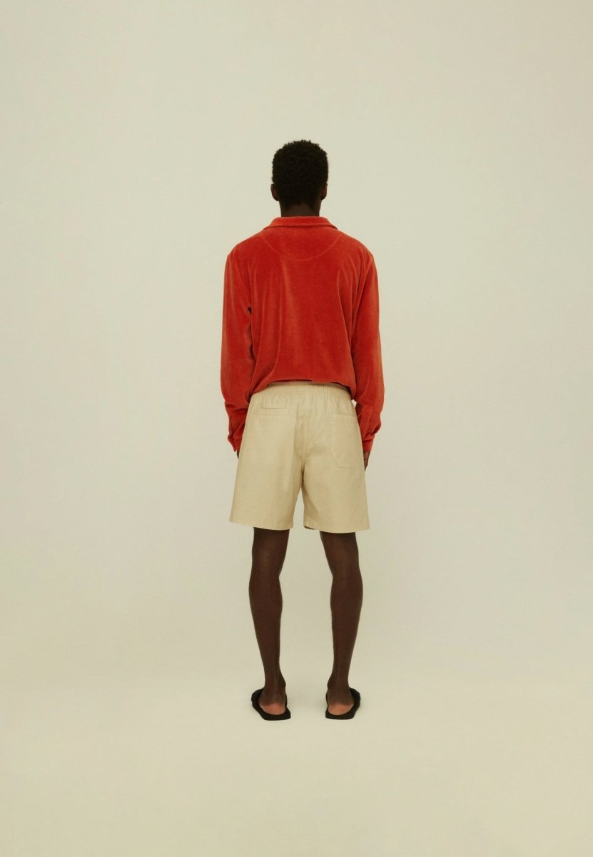 OAS Tiger Love Canvas Shorts - Mandy