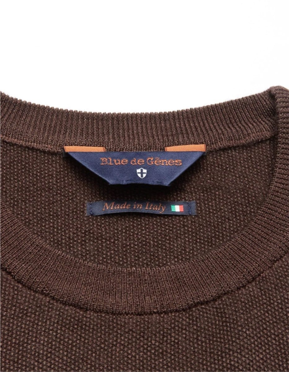 Blue De Genes Tondo stone knit - Mandy