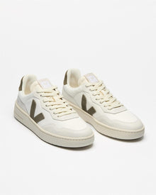 Veja V - 90 B - Mesh White Khaki - Mandy