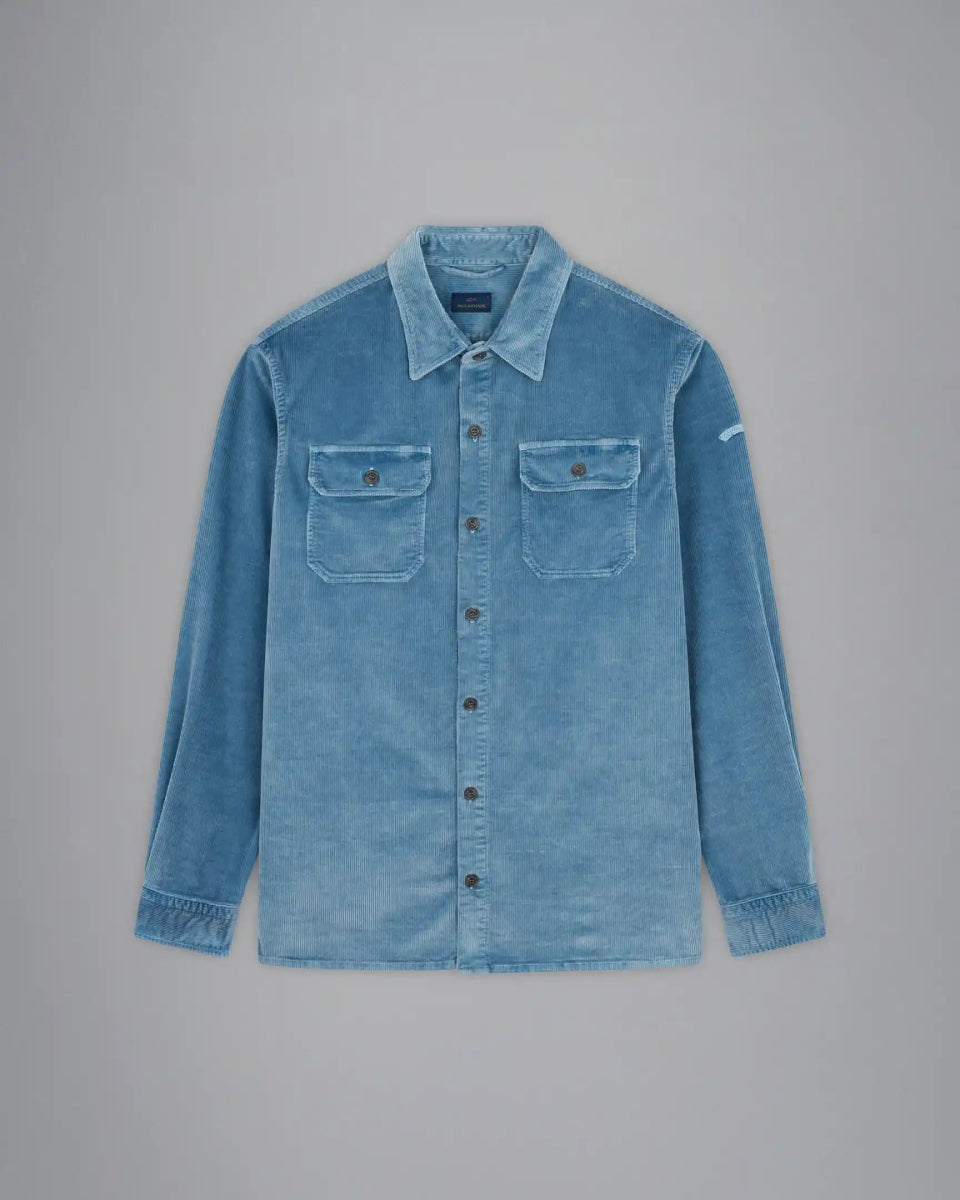 Paul & Shark Velvet Overshirt - Mandy
