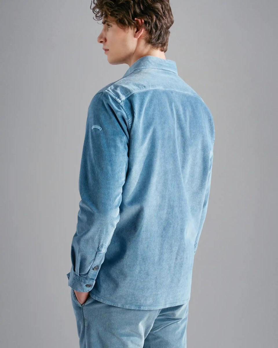 Paul & Shark Velvet Overshirt - Mandy