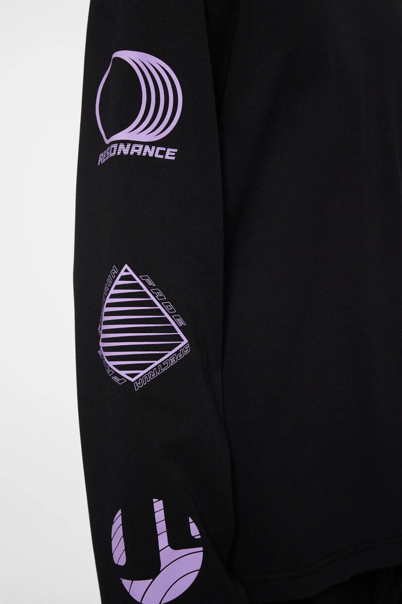 J.Lindeberg Walsh LS Print T-shirt - Mandy