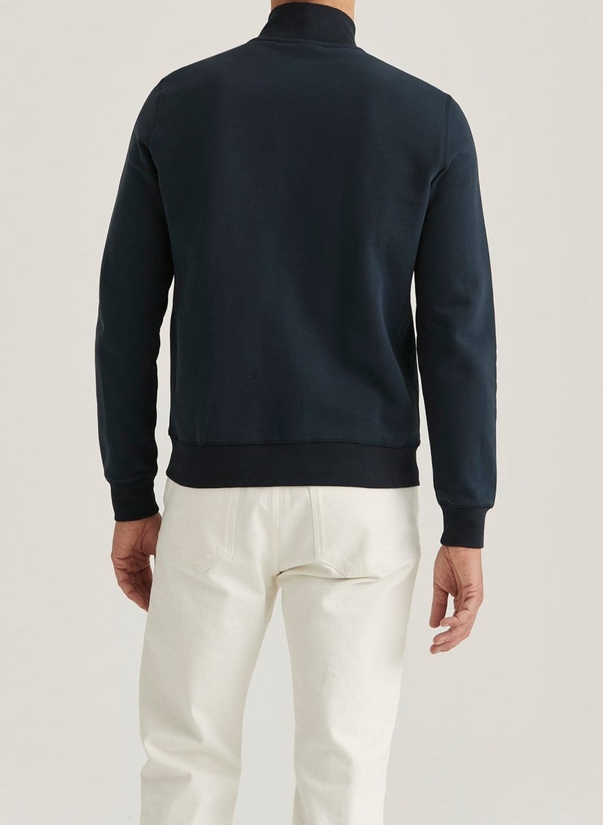 Morris Stockholm Warren zip cardigan - Mandy