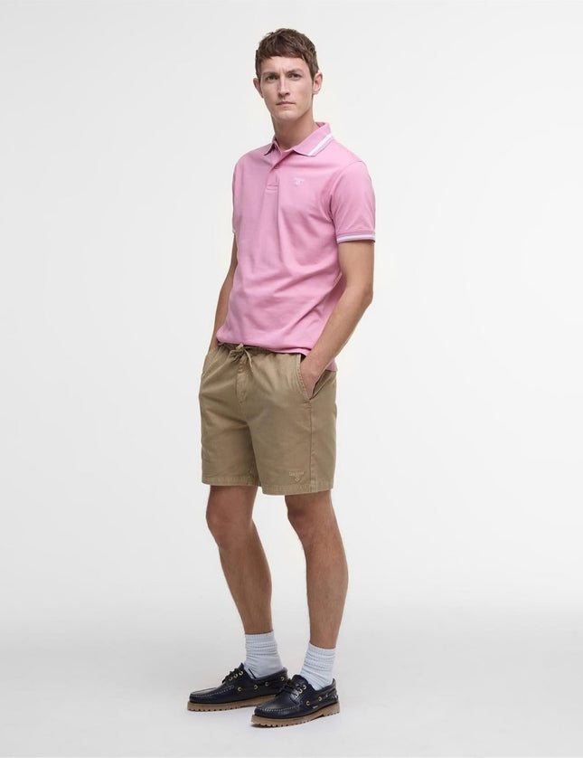 Barbour Washed Oxford Relaxed Shorts - Mandy