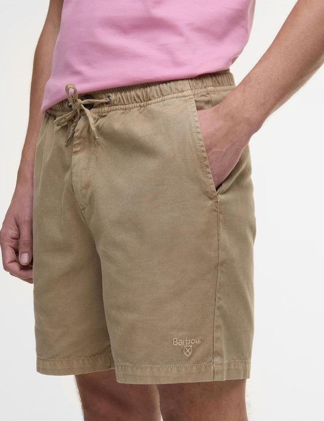 Barbour Washed Oxford Relaxed Shorts - Mandy