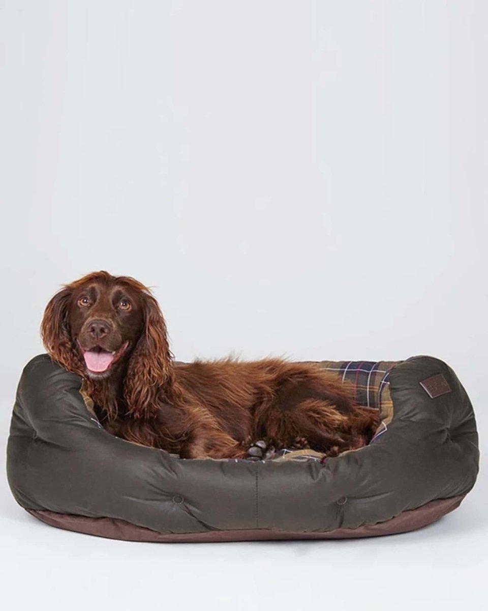 Barbour Wax/Cotton Dog Bed - Mandy