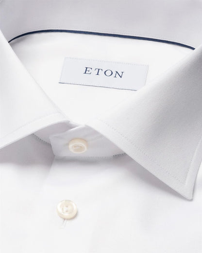 Eton White Signature Twill Shirt - Mandy