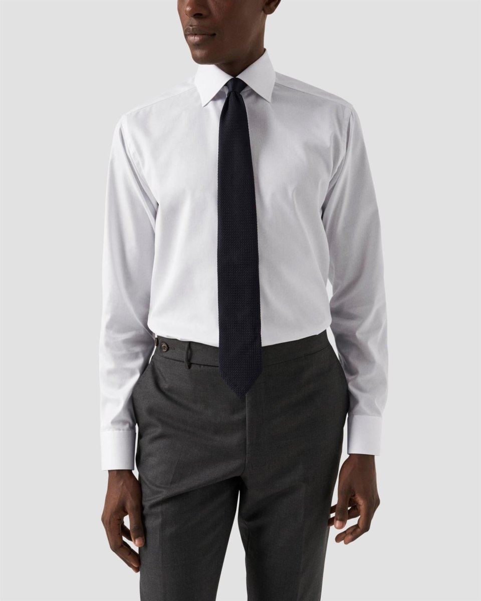 Eton White Signature Twill Shirt - Mandy