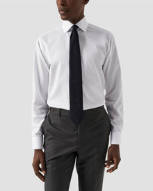 Eton White Signature Twill Shirt - Mandy