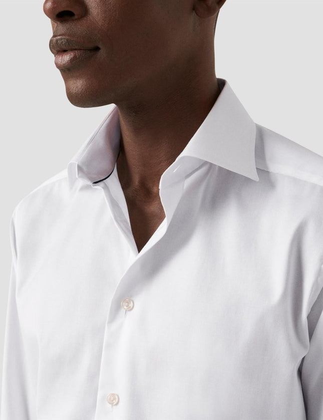 Eton White Signature Twill Shirt - Mandy