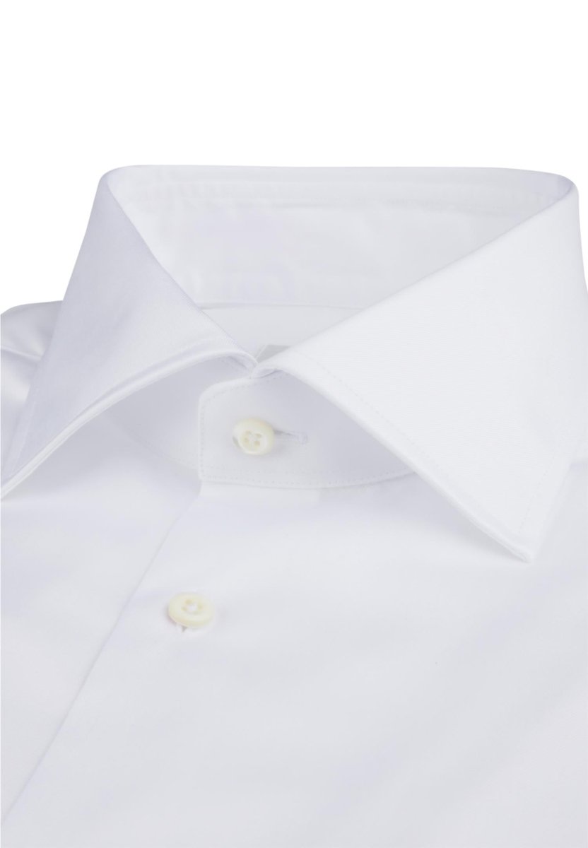 Stenströms White twill shirt (slimline) - Mandy