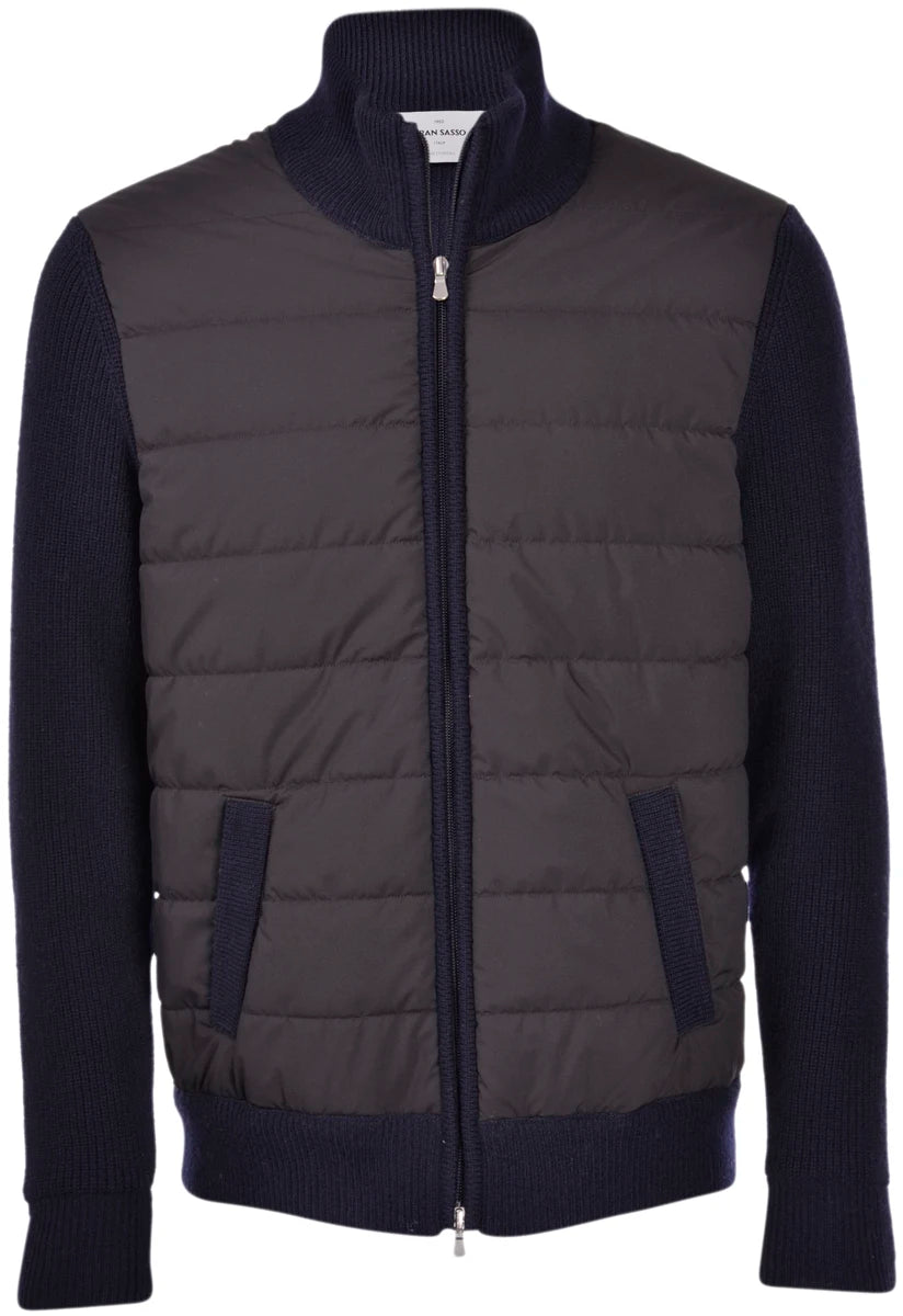 Gran Sasso WOOL JACKET WITH ECO - PADDING - Mandy